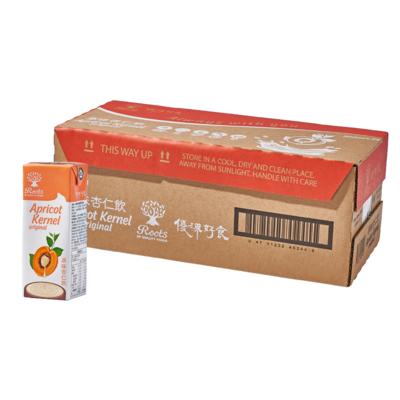【優源好食】原味杏仁飲 200ml (低糖) - 24瓶/箱